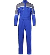 Amazon.com: KTWOLEN Mens Reflective Coverall Work Mechanics